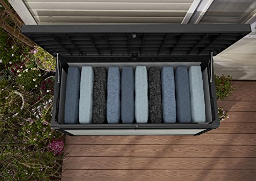 Keter Denali 150 - Arcón Exterior Denali, 570 litros, gris, 151.7 x 72.5 x 70 cm Keter Denali 150 - Arcón Exterior Denali, 570 litros, gris, 151.7 x 72.5 x 70 cm
