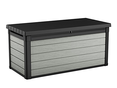 Keter Denali 150 - Arcón Exterior Denali, 570 litros, gris, 151.7 x 72.5 x 70 cm Keter Denali 150 - Arcón Exterior Denali, 570 litros, gris, 151.7 x 72.5 x 70 cm