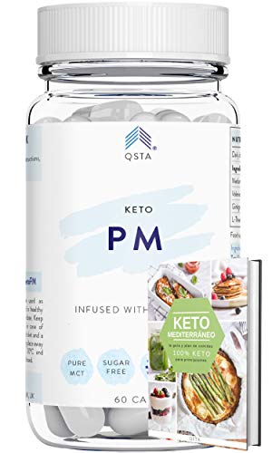 Keto Plus Actives PM (60 CAPS) - Quemagrasas potente y rapido, Quema grasas mientras duermes & Mejora tu sueño REM - PERSONALIZADO + MEDICOS