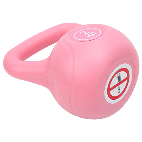 Kettle Dumbbell, Práctico Kettlebell de Mango Ancho, Sentadillas Portátiles Resistentes al Desgaste Prensas de Banco para Columpios de Pie