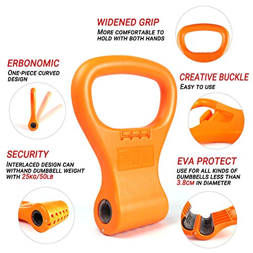 Kettlebell Grip Equipo de Entrenamiento portátil de Viaje con Peso Ajustable Equipo para Pesas de Gimnasio Bolsa, Crossfit WOD, Levantamiento de Pesas, Culturismo, Bajar de Peso Kettlebell Grip Equipo de Entrenamiento portátil de Viaje con Peso Ajustable Equipo para Pesas de Gimnasio Bolsa, Crossfit WOD, Levantamiento de Pesas, Culturismo, Bajar de Peso