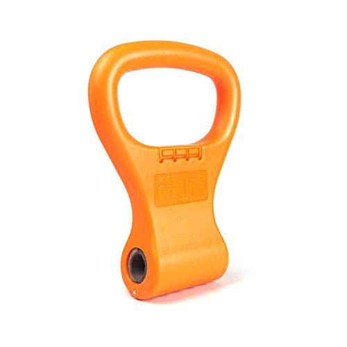 Kettlebell Grip Equipo de Entrenamiento portátil de Viaje con Peso Ajustable Equipo para Pesas de Gimnasio Bolsa, Crossfit WOD, Levantamiento de Pesas, Culturismo, Bajar de Peso