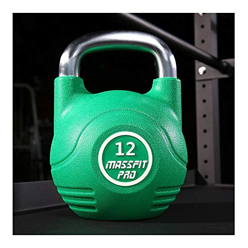 Kettlebell HAHA Color PU Competitiva Pesas Rusas, Manijas De Acero Plateado, Multifunción Equipo De La Aptitud, 21x27cm, 8 Kg, 12 Kg, 16 Kg, 20 Kg, 24 Kg (Size : 8kg)