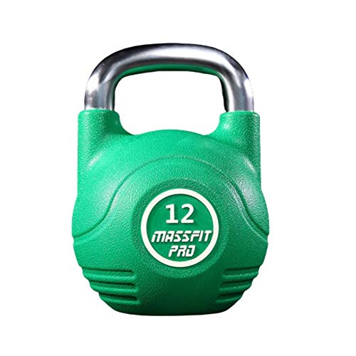 Kettlebell HAHA Color PU Competitiva Pesas Rusas, Manijas De Acero Plateado, Multifunción Equipo De La Aptitud, 21x27cm, 8 Kg, 12 Kg, 16 Kg, 20 Kg, 24 Kg (Size : 8kg)