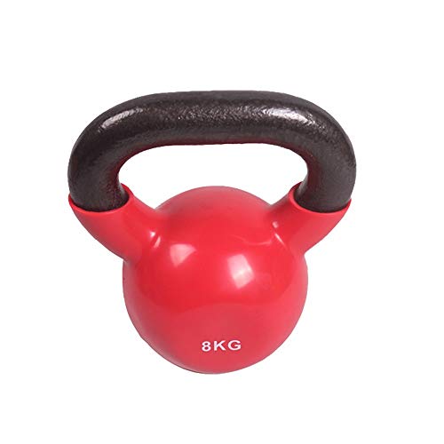 Kettlebell Oscilante Pesas Rusas de Hierro Fundido Ideal para Entrenamiento de Fuerza Mancuerna para Musculación 2KG 4KG 6KG Kettlebell Oscilante Pesas Rusas de Hierro Fundido Ideal para Entrenamiento de Fuerza Mancuerna para Musculación 2KG 4KG 6KG
