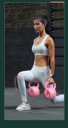Kettlebell WXYZ Pint PP Shell Fitness Kettle Bell con Tres Asas cómodas, usadas para el Entrenamiento de Fuerza para Hombres y Mujeres, Entrenamiento del Brazo para Perder Peso 2.5kg, 5kg, 7.5kg
