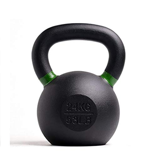 Kettlebells AGYH Negro De Hierro Fundido De Pesas Rusas, La Fuerza Muscular Formación De Maquinaria En Gimnasio En Casa, 4kg / 6kg / 8 Kg / 10 Kg / 12 Kg / 14kg / 16kg / 18kg / 20kg / 24kg