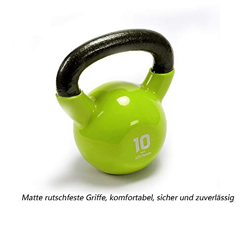 Kettlebells HUAHUA Color Fitness Kettlebell De Hierro Fundido 6 Kg, 8 Kg, 10 Kg, 12 Kg, 14 Kg, 15 Kg, 16 Kg, 18 Kg, 20 Kg, 24 Kg, 28 Kg, Equipos De Entrenamiento De Fuerza Gimnasio En Casa