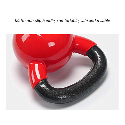 Kettlebells HUAHUA Color Fitness Kettlebell De Hierro Fundido 6 Kg, 8 Kg, 10 Kg, 12 Kg, 14 Kg, 15 Kg, 16 Kg, 18 Kg, 20 Kg, 24 Kg, 28 Kg, Equipos De Entrenamiento De Fuerza Gimnasio En Casa