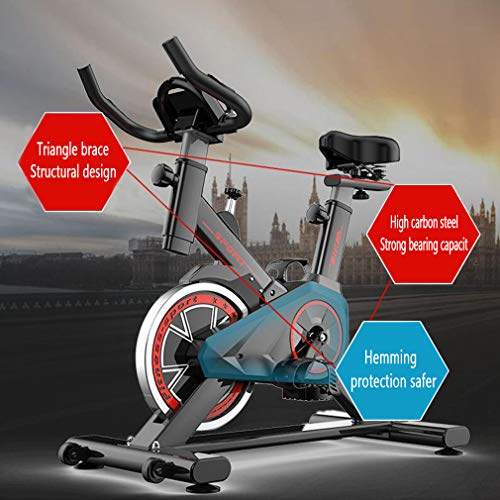 Keumer Fitness Interior Ciclismo Bicicleta Estacionaria, Reposabrazos De Asiento Ajustables, Bicicletas Deportivas con para Resistencia Estable Y Pérdida De Peso, Equipos De Gimnasia para Interiores