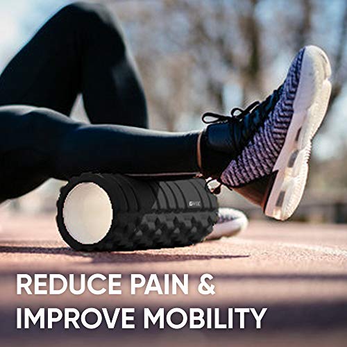 KG Physio Foam Roller - Rodillo Masaje Muscular para Piernas, Espalda y Brazos - Rulo Masaje Muscular Ultraligero Esencial para Liberar Tensiones Musculares - 33x12cm Rodillo Pilates