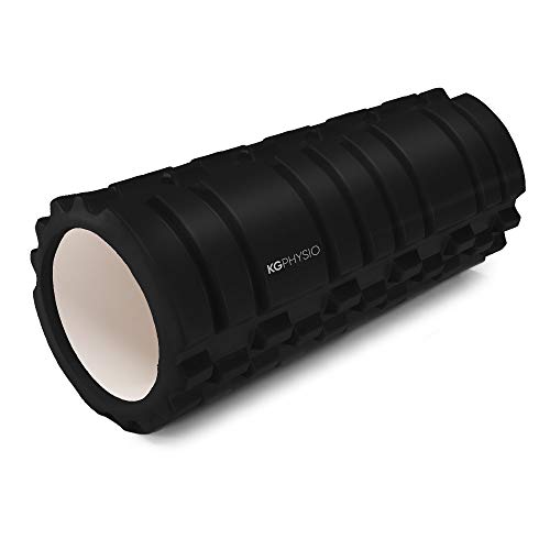 KG Physio Foam Roller - Rodillo Masaje Muscular para Piernas, Espalda y Brazos - Rulo Masaje Muscular Ultraligero Esencial para Liberar Tensiones Musculares - 33x12cm Rodillo Pilates KG Physio Foam Roller - Rodillo Masaje Muscular para Piernas, Espalda y Brazos - Rulo Masaje Muscular Ultraligero Esencial para Liberar Tensiones Musculares - 33x12cm Rodillo Pilates