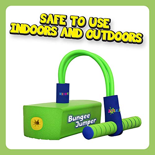 KiddyPlay Bungee Jumper - Childrens Fun & Safe Soft Pogo Stick Bouncer