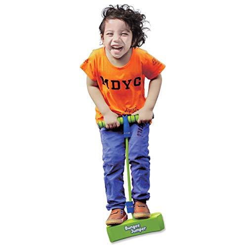 KiddyPlay Bungee Jumper - Childrens Fun & Safe Soft Pogo Stick Bouncer