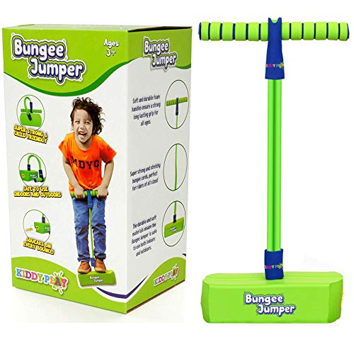 KiddyPlay Bungee Jumper - Childrens Fun & Safe Soft Pogo Stick Bouncer