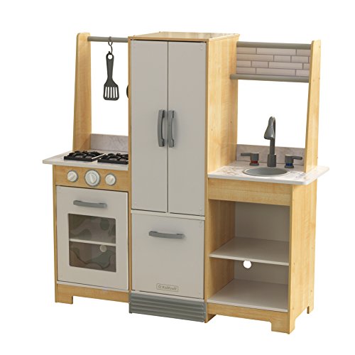 KidKraft 53423 Cocina de juguete Modern-Day de madera para niños con EZ Kraft Assembly™ con accesorios de juego incluidos KidKraft 53423 Cocina de juguete Modern-Day de madera para niños con EZ Kraft Assembly™ con accesorios de juego incluidos