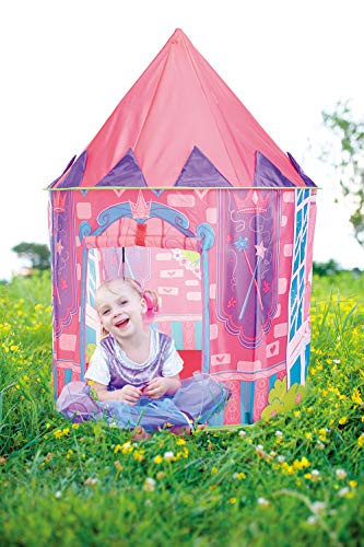 Kidodo Cabaña Infantil Princesa Interior Tienda para Niños Pop Up Carpa Plegable Juego de Castillo