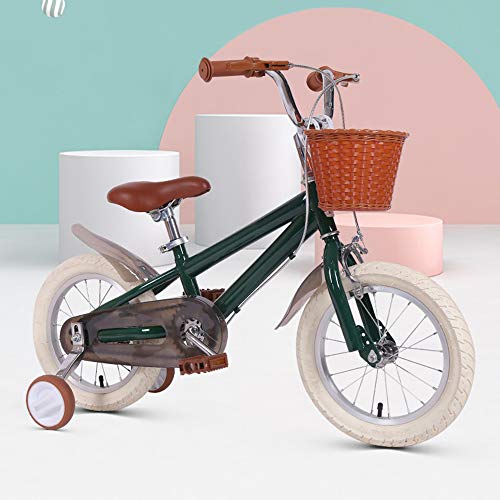 Kids Bikes Bicicleta Infantil Chico 14 16 18in con Ruedas De Entrenamiento Freno En V Niña Princesa 3 4 7 Años Ajustable Bicicleta para Niños Color Múltiple con Cesta(Size:14in,Color:Amarillo) Kids Bikes Bicicleta Infantil Chico 14 16 18in con Ruedas De Entrenamiento Freno En V Niña Princesa 3 4 7 Años Ajustable Bicicleta para Niños Color Múltiple con Cesta(Size:14in,Color:Amarillo)