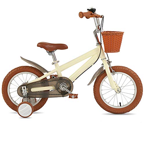 Kids Bikes Bicicleta Infantil Chico 14 16 18in con Ruedas De Entrenamiento Freno En V Niña Princesa 3 4 7 Años Ajustable Bicicleta para Niños Color Múltiple con Cesta(Size:14in,Color:Amarillo) Kids Bikes Bicicleta Infantil Chico 14 16 18in con Ruedas De Entrenamiento Freno En V Niña Princesa 3 4 7 Años Ajustable Bicicleta para Niños Color Múltiple con Cesta(Size:14in,Color:Amarillo)