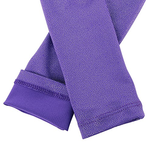 Kidsparadisy Biketards Maillots arco iris brillante spakle mangas largas Leotards de la gimnasia de la técnica de ballet para niñas para Niñas 130 (56Y) Prpura, Prpura Kidsparadisy Biketards Maillots arco iris brillante spakle mangas largas Leotards de la gimnasia de la técnica de ballet para niñas para Niñas 130 (56Y) Prpura, Prpura