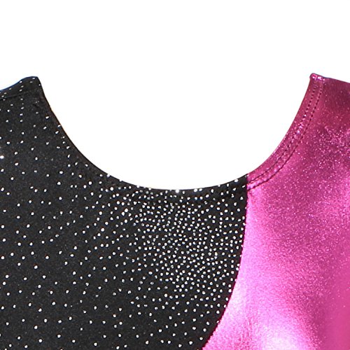 Kidsparadisy Leotardos para niñas Gimnasia Mangas largas Arco Iris Rayas Cielo Estrellado Baile Atlético Tutu Leotardo (Negro, 160 (11-12Y)) Kidsparadisy Leotardos para niñas Gimnasia Mangas largas Arco Iris Rayas Cielo Estrellado Baile Atlético Tutu Leotardo (Negro, 160 (11-12Y))
