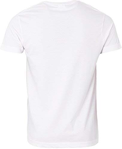 Killer Whale Camiseta Marca Basica con Manga Corta para Hombre, Diseno Casual o Gym (Blanco, XL)