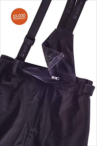 Killtec Gandara Jr Pantalón de esquí Funcional con Cremallera, Nieve y protección de los Bordes, Niñas, Negro, 128 Killtec Gandara Jr Pantalón de esquí Funcional con Cremallera, Nieve y protección de los Bordes, Niñas, Negro, 128