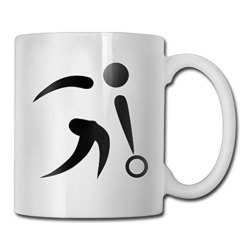 KIMIOE Tazas Bowling 3D Custom Painting Travel Mug Stainless Steel Simple Sense Coffee Mug,Personalized Gift