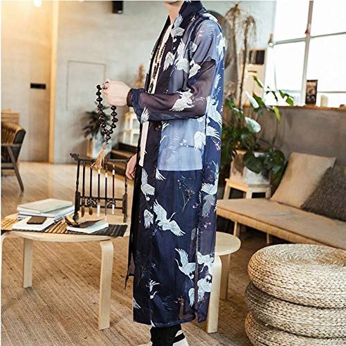 Kimono De Los Hombres Chaqueta De Punto Japonés Yukata Masculina OBI Japón Hombres Kimono Japonés De La Moda Masculina Haori OBI Ropa Samurai Hyococ (Color : 1, Size : One Size) Kimono De Los Hombres Chaqueta De Punto Japonés Yukata Masculina OBI Japón Hombres Kimono Japonés De La Moda Masculina Haori OBI Ropa Samurai Hyococ (Color : 1, Size : One Size)