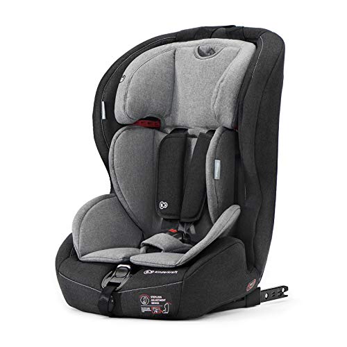Kinderkraft Silla de Coche Isofix SAFETY FIX, Grupo 1/2/3, 9-36 kg, Gris Kinderkraft Silla de Coche Isofix SAFETY FIX, Grupo 1/2/3, 9-36 kg, Gris