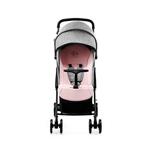 Kinderkraft Silla de Paseo Ligera LITE UP, Carrito, Manejable, Plegable, Rosa