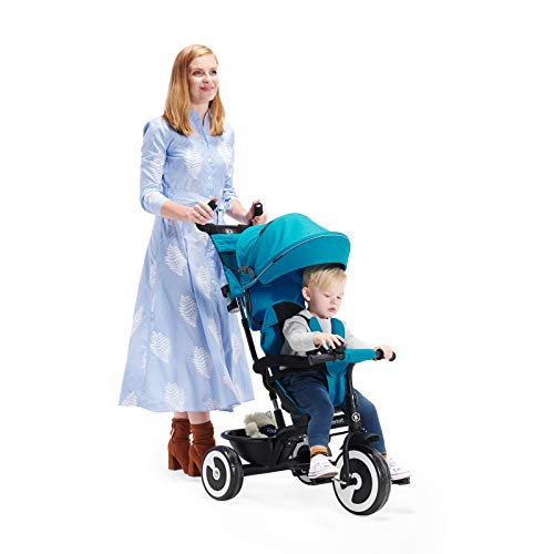 Kinderkraft Triciclo Evolutivo ASTON, Plegable, Cinturón, 9 Meses a 5 Años, Gris Kinderkraft Triciclo Evolutivo ASTON, Plegable, Cinturón, 9 Meses a 5 Años, Gris