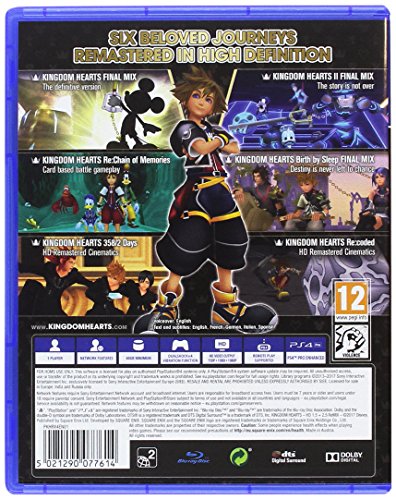 Kingdom Hearts Hd 1.5 + 2.5 Remix