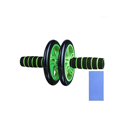 KinshopS Fitness Rueda Doble Ruedas Abdominal Cintura Entrenamiento Ejercicio Gimnasio Roller KinshopS Fitness Rueda Doble Ruedas Abdominal Cintura Entrenamiento Ejercicio Gimnasio Roller