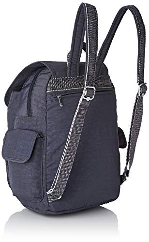 Kipling - City Pack, Mochilas Mujer, Gris (Night Grey), 32x37x18.5 centimeters (B x H x T)