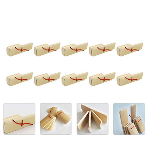 Kisangel 10 Juegos de Castañuelas de Bambú Vintage Chino Instrumento Allegro Tradicional Kuaiban Allegro Clapper Instrumentos Musicales Juguetes Kisangel 10 Juegos de Castañuelas de Bambú Vintage Chino Instrumento Allegro Tradicional Kuaiban Allegro Clapper Instrumentos Musicales Juguetes