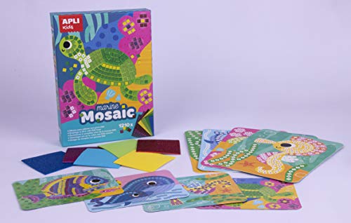Kit APLI Kids Mosaico Goma EVA Marino Kit APLI Kids Mosaico Goma EVA Marino