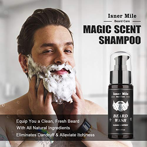 Kit Barba Cuidado Para Hombres, Set Herramientas de Aseo y Recorte Con Champú Barba, Aceite Crecimiento Barba, Bálsamo, Cepillo, Peine, Tijeras, Mejores Regalos para Lui e PaPa Kit Barba Cuidado Para Hombres, Set Herramientas de Aseo y Recorte Con Champú Barba, Aceite Crecimiento Barba, Bálsamo, Cepillo, Peine, Tijeras, Mejores Regalos para Lui e PaPa