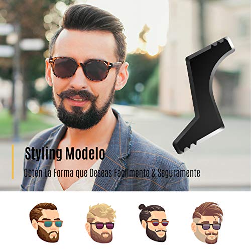 Kit Cuidado Barba Hombre, ATMOKO 9PCS Barba Peine, Barba Cepillo, Barba Aceite 30g, Barba Champú 60ml, Bálsamo Barba 30g, Tijera Barba, Barba Delantal, Modelo de forma de barba, Mejor Regalo (9) Kit Cuidado Barba Hombre, ATMOKO 9PCS Barba Peine, Barba Cepillo, Barba Aceite 30g, Barba Champú 60ml, Bálsamo Barba 30g, Tijera Barba, Barba Delantal, Modelo de forma de barba, Mejor Regalo (9)