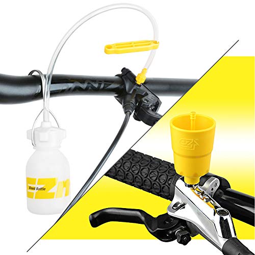 Kit de aceite mineral DOT para purgar frenos hidráulicos de bicicletas de montaña Avid, Formula, Hanyes, Echo, Shimano, Tekro, Magura HS33, Nutt.