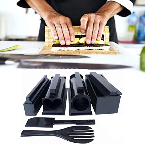 Kit De Preparación De Sushi, Original Y Conveniente Máquina De Sushi, Rollo De Sushi, Molde Para Rollo De Arroz Con Cuchillo De Sushi, Juego De Sushi De 10 Piezas, Fácil Y Divertido, Rollos De Sushi Kit De Preparación De Sushi, Original Y Conveniente Máquina De Sushi, Rollo De Sushi, Molde Para Rollo De Arroz Con Cuchillo De Sushi, Juego De Sushi De 10 Piezas, Fácil Y Divertido, Rollos De Sushi