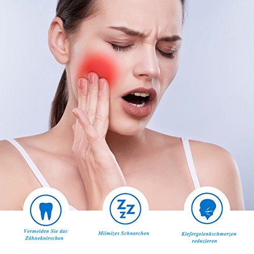 Kit de Protección Dental 4 piezas, Y.F.M Protector Bucal Cuidado Dentadura Ferula Dental Bruxismo Rechinar Dientes Imprescindible para Atletas