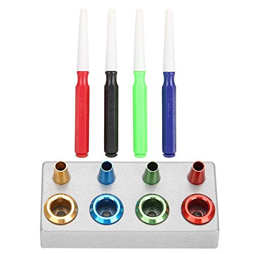 Kit de reparación de relojes de lubricación, Kit profesional de lubricación de relojes, Kit de lubricación de relojes para relojero con 4 Oil Cup 4 Oil Pen, Uso para limpieza, aceites penetrantes Kit de reparación de relojes de lubricación, Kit profesional de lubricación de relojes, Kit de lubricación de relojes para relojero con 4 Oil Cup 4 Oil Pen, Uso para limpieza, aceites penetrantes