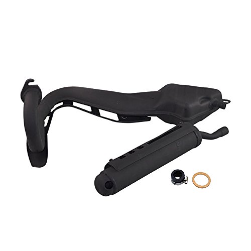 Kit de sistema de escape de tubo silenciador silenciador para YAMAHA PW80 PY80 PW PY 80 PEEWEE Dirt Motor Bike ATV Quad motocicleta parte