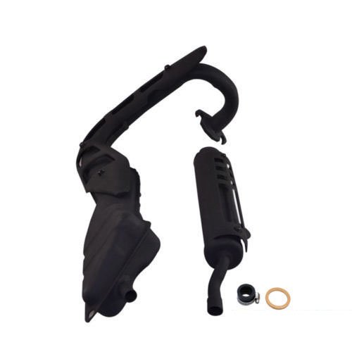 Kit de sistema de escape de tubo silenciador silenciador para YAMAHA PW80 PY80 PW PY 80 PEEWEE Dirt Motor Bike ATV Quad motocicleta parte