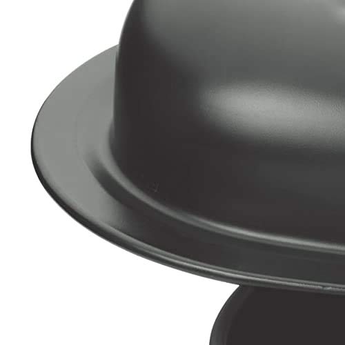 Kitchen Craft Master Class - Fuente de horno ovalada con tapa (superficie antiadherente, 27 cm x 18 cm x 10 cm), color negro Kitchen Craft Master Class - Fuente de horno ovalada con tapa (superficie antiadherente, 27 cm x 18 cm x 10 cm), color negro