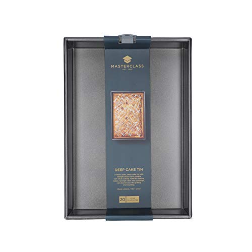 Kitchen Craft Master Class - Fuente de Horno Rectangular (Superficie Antiadherente, 35 cm x 24 cm)