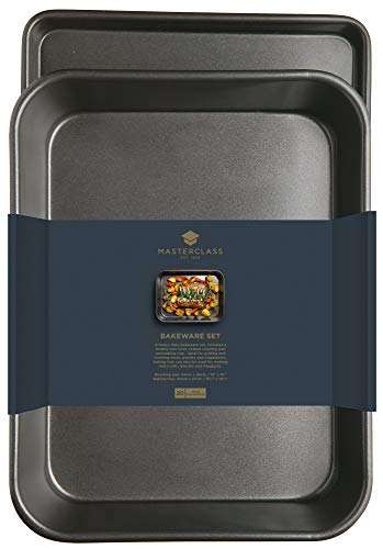 Kitchen Craft Master Class - Juego de bandejas para Horno antiadherentes Kitchen Craft Master Class - Juego de bandejas para Horno antiadherentes
