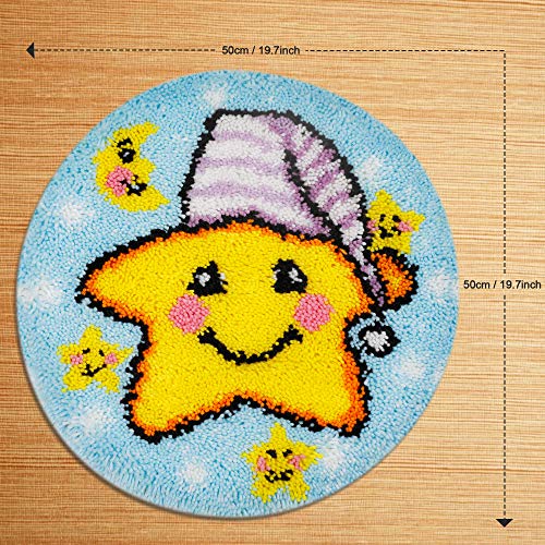 Kits de gancho de traba hechos a mano de bricolaje Alfombra Bordado Punto de cruz Cojín Alfombra Alfombra de felpa Alfombra de bricolaje Fabricación de alfombras Decoración para el hogar(ZD-32) Kits de gancho de traba hechos a mano de bricolaje Alfombra Bordado Punto de cruz Cojín Alfombra Alfombra de felpa Alfombra de bricolaje Fabricación de alfombras Decoración para el hogar(ZD-32)