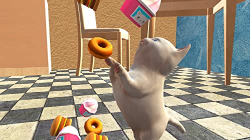 Kitten Home Adventure Craft Simulator 3D: Juegos de Crazy Kitty Cat Evolution gratuitos para niños 2018